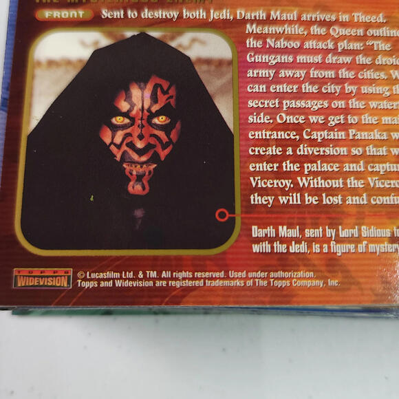 Star Wars Episode 1 Widevision Trading Cards Lot of 56 Topps 1999 - Picture 6 of 6